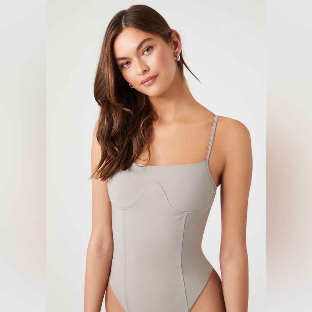 Forever 21 Taupe Bodysuit